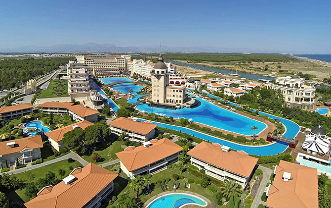 Mardan Palace Hotel – Hava Çekimi