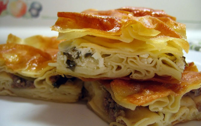 peynirli su böreği ingilizce