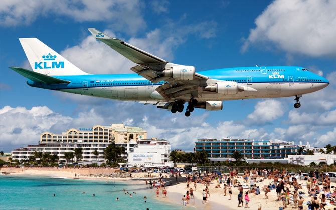 Dünyanın en dakik havayolu firması KLM!