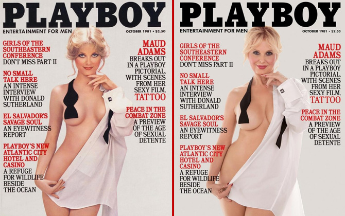 Playboy’un bir dönem kapağına taşıdığı güzeller, 40 yıl sonra yine poz verdi!